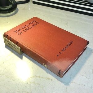 1942 Book The Old Inns of England HB Vintage VTG Academia Non-fiction History